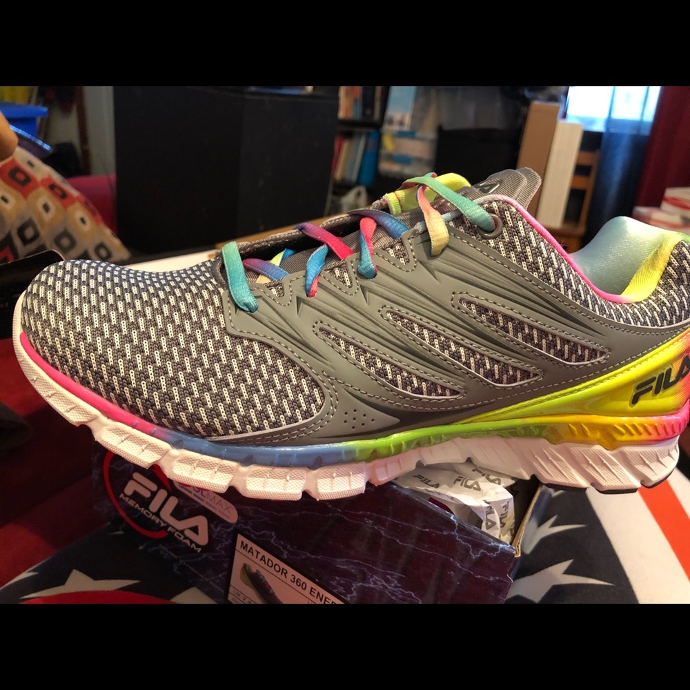 New Fila athletic shoes